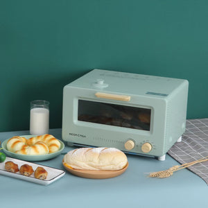 Mega Casa Stainless Steel Oven for Kitchen, Bake Cakes, Bake Bread (Aqua Green)