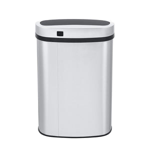 13 Gallon Stainless Steel Oval Kitchen Motion Sensor Trash Can